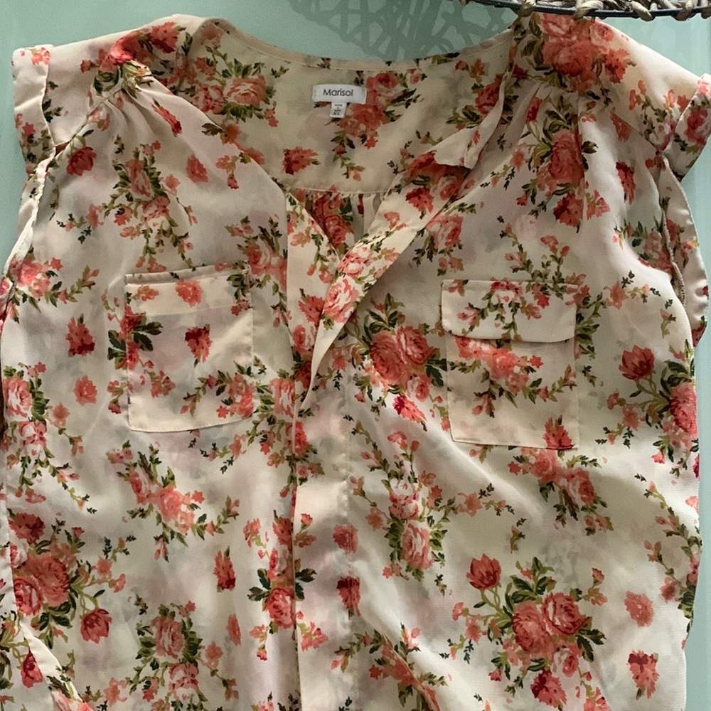 Marisol floral shirt